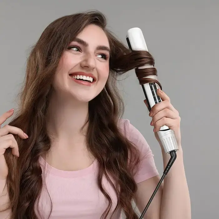 Hair straightener Hoco HP41 white Photo