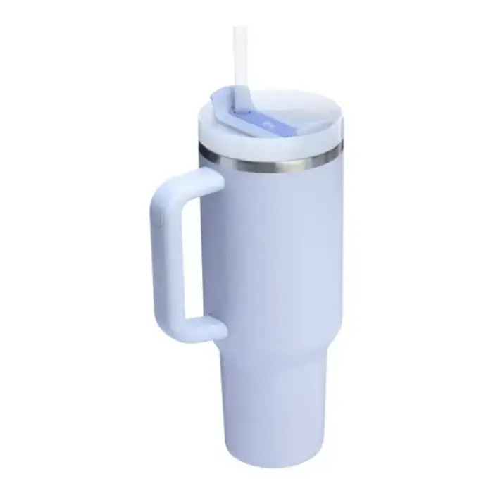 Термокружка с трубочкой The Quencher H2.O FlowState Tumbler 1,18 л, светло-голубая Фото num