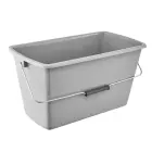 Прямоугольное ведро 13 л Bent 44x22x22,5 см серое Фото num