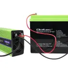 Qoltec Pure Sine Wave Inverter Monolith | battery charger | UPS | 300W | 600W |  12V to 230V Photo