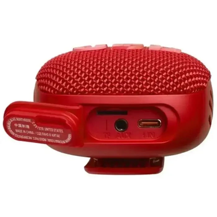 Wireless speaker JBL Wind 3 with handlebar holder red Photo