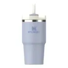 Термокружка с трубочкой The Quencher H2.O FlowState Tumbler 0.59L светло-голубого цвета Фото num