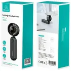 Hand fan USAMS Mini ZB352 1200mAh folding black Photo