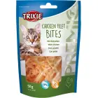 Cat treats : Trixie Premio Chicken Filet Bites 50g. Photo