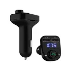 Forever TR-330 bluetooth 4.0 fm - передатчик + зарядка USB 12 | 24V | 3.1A + 1A черный Фото num