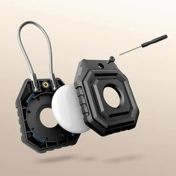 TECH-PROTECT KEVLAR SEAL APPLE AIRTAG 1 / 2 BLACK Foto 3