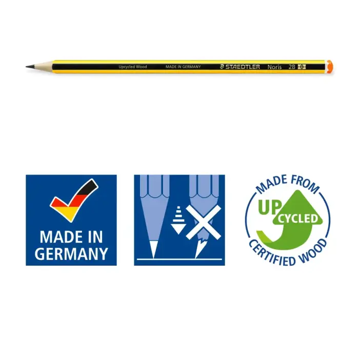 Zīmulis STAEDTLER NORIS 2B Foto 9
