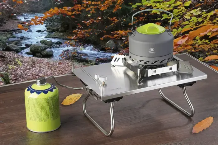 SINGLE DELUXE 5kW gas camping stove Foto 4