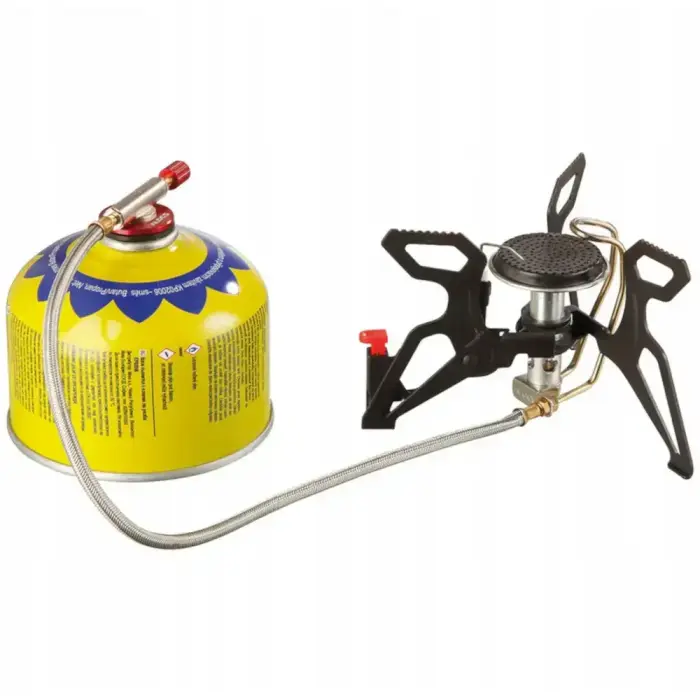 Tourist stove with gas heater and piezo igniter SPIDER PRO 3kW Фото num
