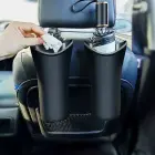 Hanging umbrella holder for car black Фото num