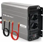 Qoltec MS Wave Voltage Converter | 12V to 230V | 2500/5000W | USB | Compatible with LiFePO4, GEL and AGM batteries Foto 1