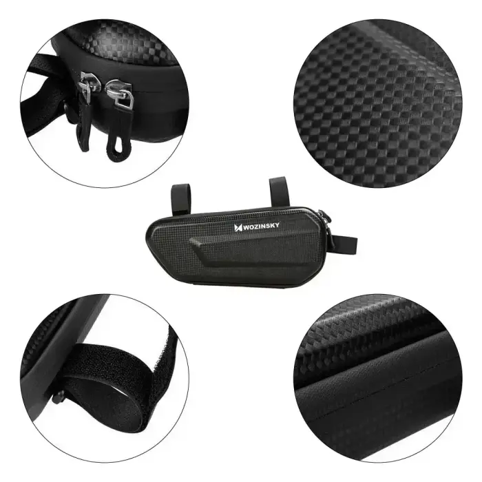 Wozinsky Bicycle Frame Bag 1.5L Black (WBB10BK) Photo