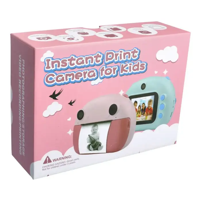 Digital kids camera with printer KDC-0013B pink Foto 8