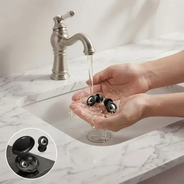 TECH-PROTECT QUIETFIT EARPLUGS BLACK Фото num