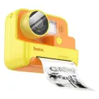Digital kids camera with printer Hoco 1MP 2,0" HD Ready DV200 yellow Фото num
