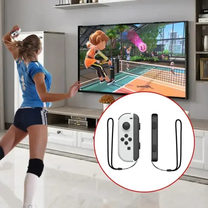 Nintendo Switch Sports 10-in-1 Family Accessory Pack - Red and Blue Photo