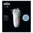 Braun Silk-épil Series 5 5-000 Epilator  White/Flamingo Photo