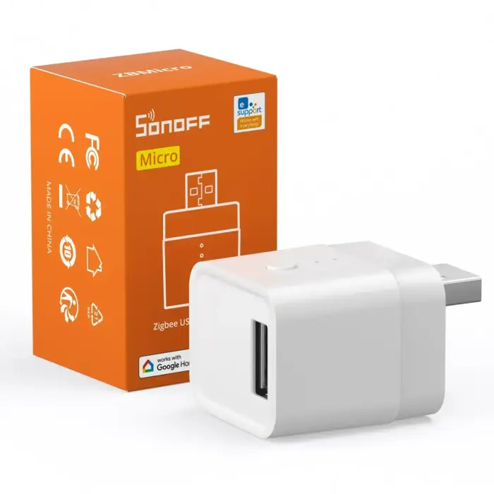 Išmanusis adapteris, USB ZigBee jungiklis SONOFF ZBMicro (maks.36 W) Photo