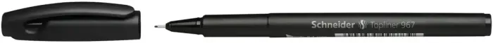 Pildspalva liners SCHNEIDER TOPLINER 967, 0.4mm, melns korpuss, melna Фото num