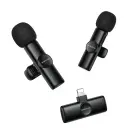 Borofone Lavalier wireless microphone BFK16A Winner Lightning black - 2 pieces Photo