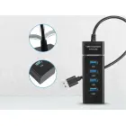 Goodbuy концентратор usb 3.0 порт сплиттер 4 порта сплиттер адаптер Фото num