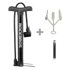 Rockbros A320 floor bicycle pump - black Photo