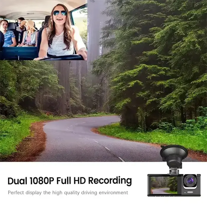 Car Dash Cam DVR-06 2,0 inches + rear camera Foto 3
