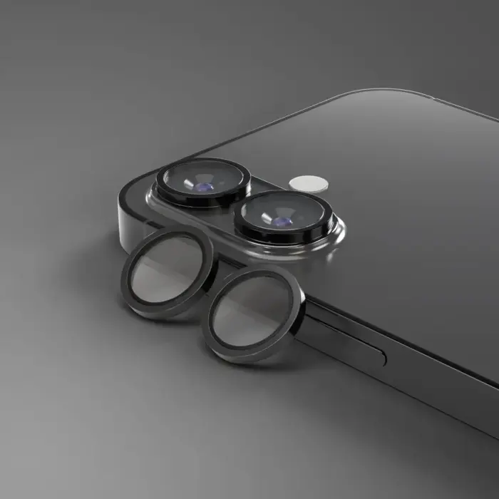 Etteri camera lens protector for iPhone 16 / 16 Plus black Фото num