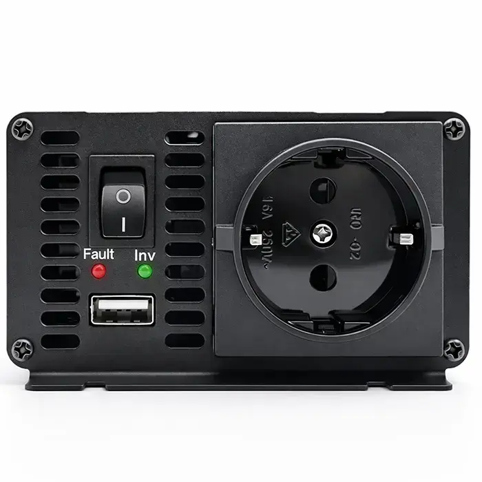 Qoltec MS Wave Voltage Converter | 12V to 230V | 300/600W | USB | Compatible with LiFePO4, GEL and AGM batteries Foto 10