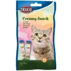 Лакомства для кошек : Trixie Сливочный снек с курицей, 5×14 г Фото num