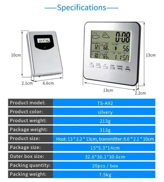 Weather station TS-A92 Фото num