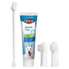 Набор для ухода за зубами собак: Trixie Dental Hygiene Set. Фото num