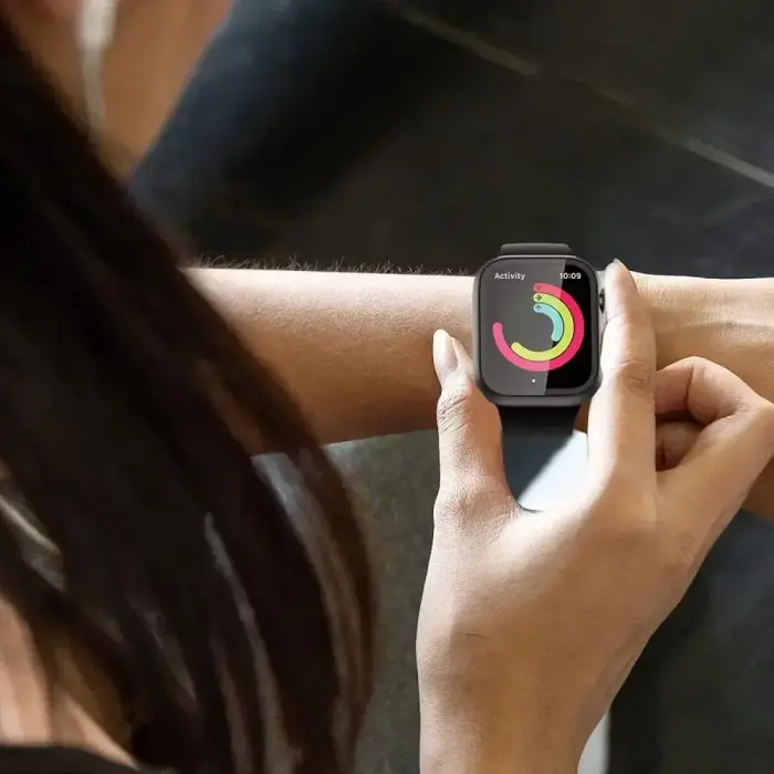 Tech-Protect Defense360 case for Apple Watch 4 | 5 | 6 | SE (44mm) - titanium orange Photo