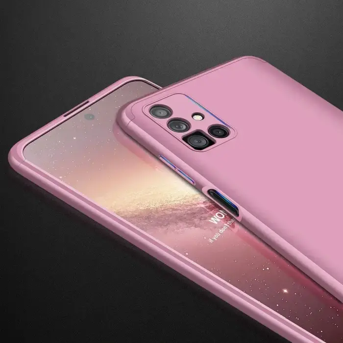 GKK 360 Protection Case Front and Back Case Full Body Cover Samsung Galaxy M51 pink Photo