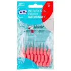 TePe Interdental Brush Extra Soft  Supersoft Dental Brush for Teeth Cleaning  Pack of 8  0.5 Mm  Extra-Small/Small Gaps  Red  Size 2 Фото num