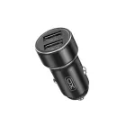 XO CC53 automašīnas lādētājs | 12W | USB-A | melns Foto 1