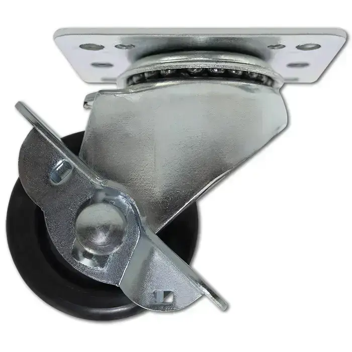 Qoltec Castors with brake for racks 19''| 4pcs. Photo