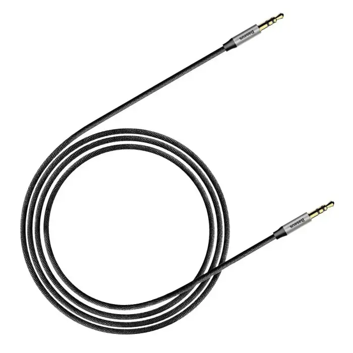Baseus CAM30-BS1 Premium AUX Cable 3.5 mm -> 3.5 mm 1.0m Grey Photo