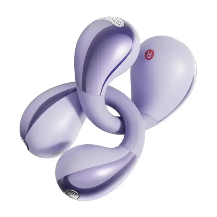 QCY Crossky Clip T33 headphones (purple) Foto 5