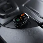 Rock Transmiter FM B301 MP3, Bluetooth - 2xUSB + Type C + micro SD - 36W black Foto 8