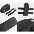 SAHOO bike bag on the bicycle frame with zip 0,3L 122035 black Photo
