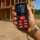 Qoltec Precise digital laser distance meter with an electronic level | LCD with backlight | 50m Foto 25