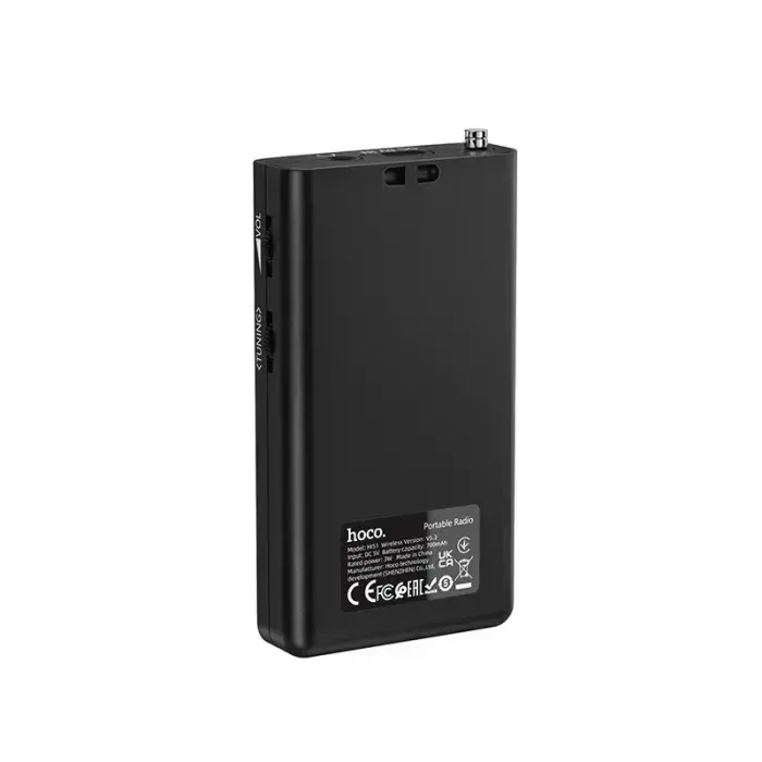 Portable radio Hoco HI51 black Photo