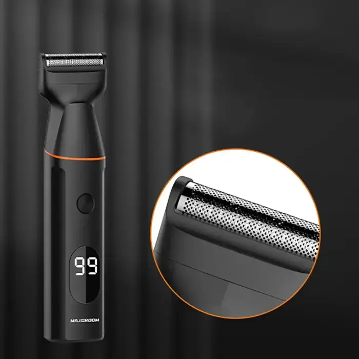 MAXGROOM LK-881 multifunctional trimmer with replaceable tips - black Photo