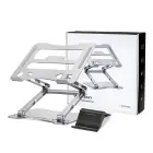 Wozinsky WRS-CPY75DSS Aluminum Laptop and Tablet Stand + Free Smartphone Stand - Silver Foto 15