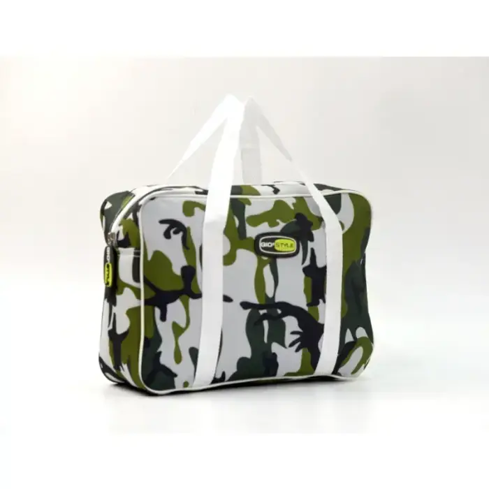 Camouflage 6 assorted thermal bag, fuchsia/blue/yellow/white Photo