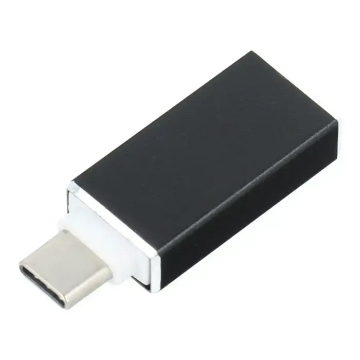 Adaptor OTG USB A 3.0 (female) to Type C (male) black Photo
