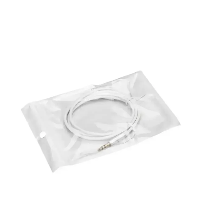 Cable AUX Lightning (male) to Jack 3,5 mm (male) white Photo