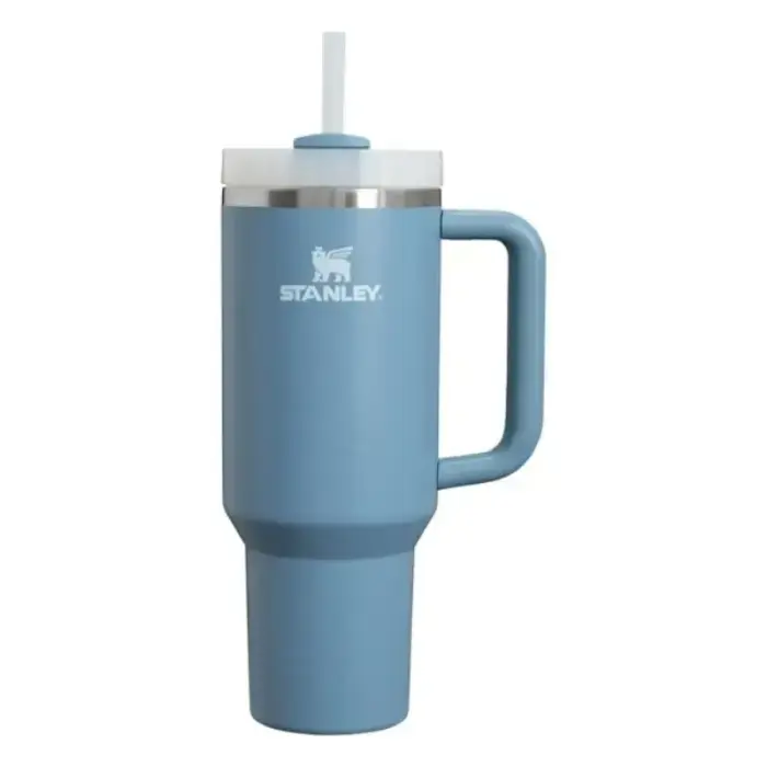 Termokrūze ar salmiņu The Quencher H2.O FlowState Tumbler 1.18L zilganvioleta Foto 1