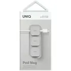 UNIQ Pod Mag magnetyczny organizer do kabli + baza szary|chalk grey Фото num